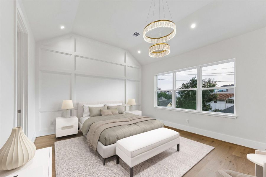 Furnished interior view inside a new home in , Houston (Image 12). Furnished interior view inside a new home in , Houston (Image 12).