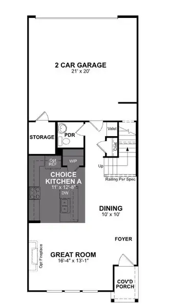 2D floor plan layout of this home in Bayside, Rowlett, TX (Image 4).