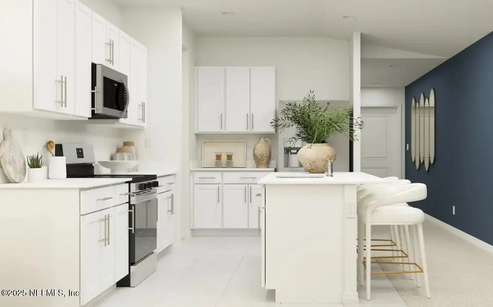 Furnished interior view inside a new home in Saddle Oaks, Jacksonville (Image 6).