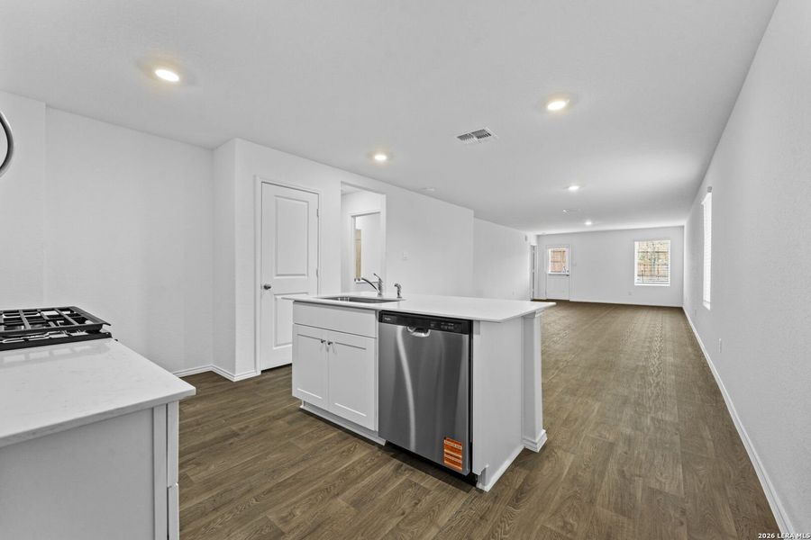 Furnished interior view inside a new home in Applewood, San Antonio (Image 10).