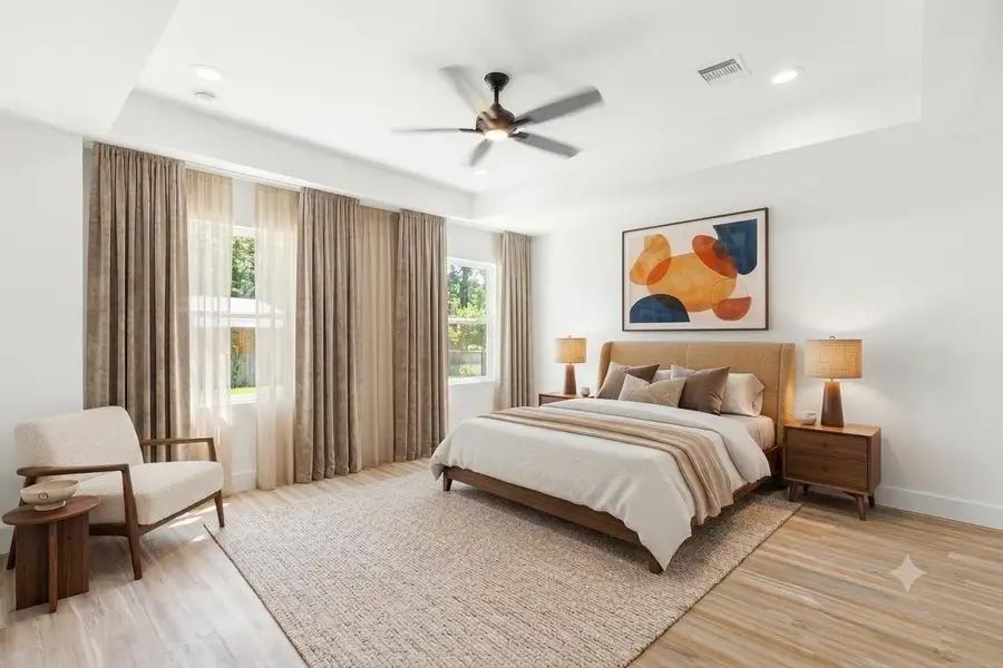 Furnished interior view inside a new home in , Houston (Image 3). Furnished interior view inside a new home in , Houston (Image 3).