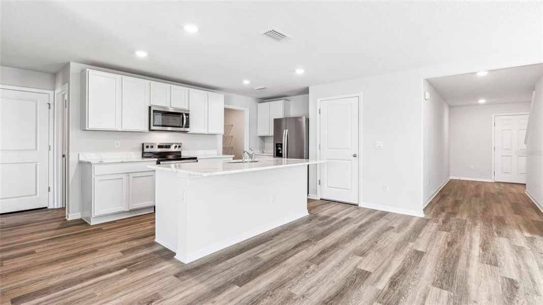 Furnished interior view inside a new home in Seaire, Parrish (Image 14).