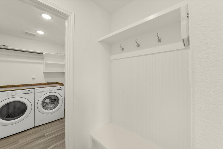 Close-up of interior finishes inside a home in Bridgeland, Cypress (Image 18).