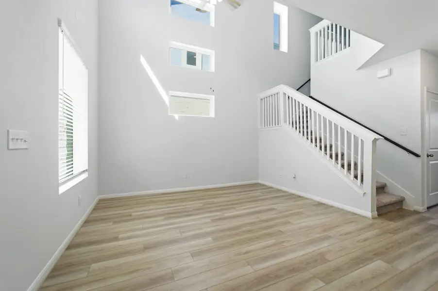 Spacious, unfurnished interior of a new home in Municipal Drive Townhomes, Leander (Image 24). Spacious, unfurnished interior of a new home in Municipal Drive Townhomes, Leander (Image 24).