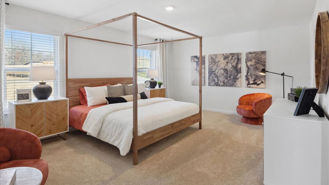 Representative furnished interior of a home built from the Belhaven by D.R. Horton in Mary's Pointe, Clinton (Image 11). Representative furnished interior of a home built from the Belhaven by D.R. Horton in Mary's Pointe, Clinton (Image 11).