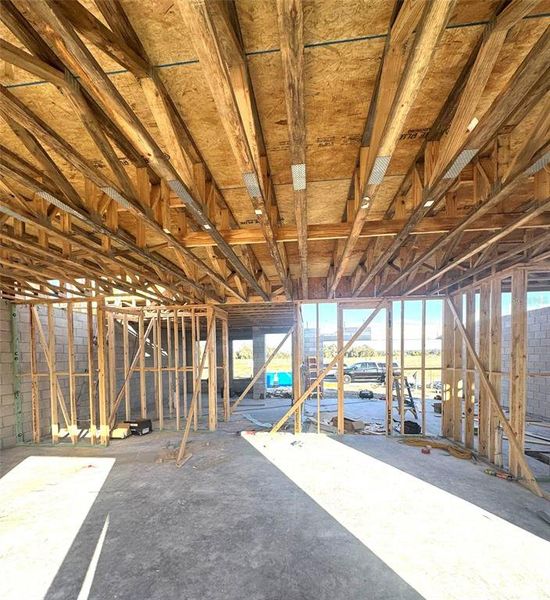 In-progress construction of a new home in Trailside, Mount Dora, FL (Image 6).