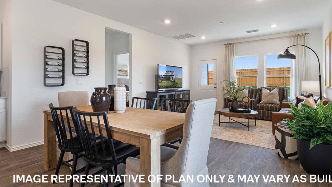 Furnished interior view inside a new home in Durango, Mustang Ridge (Image 6).