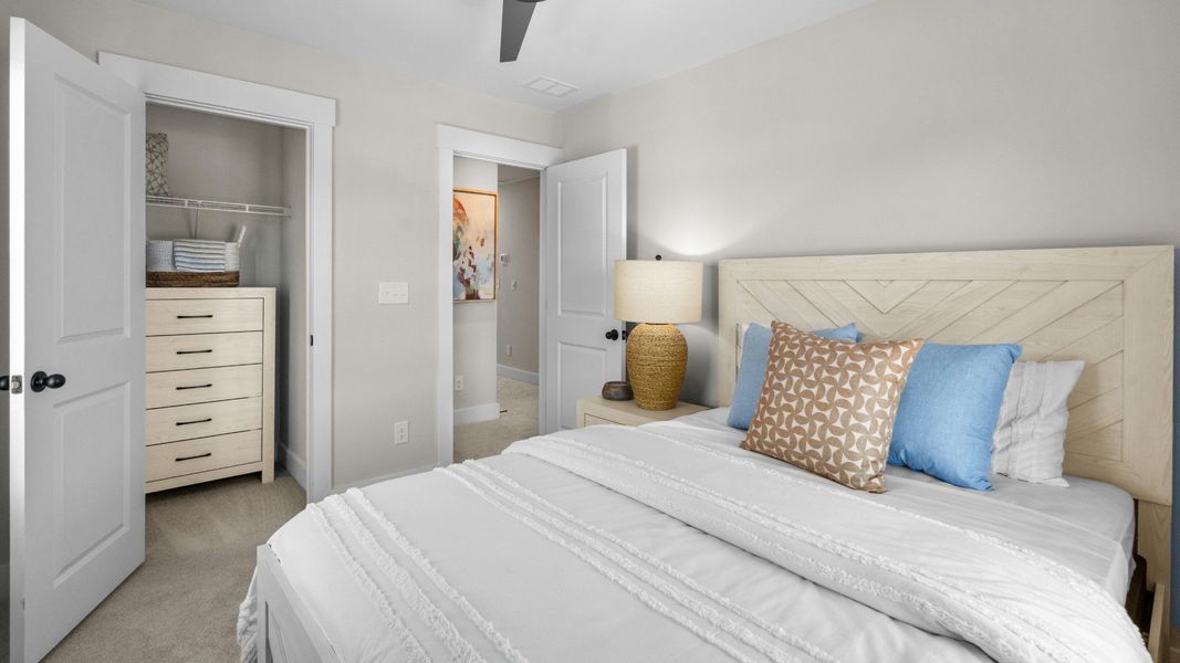 Representative furnished interior of a home built from the Brookgreen by DRB Homes in Park Circle Townhomes, Charleston (Image 20). Representative furnished interior of a home built from the Brookgreen by DRB Homes in Park Circle Townhomes, Charleston (Image 20).