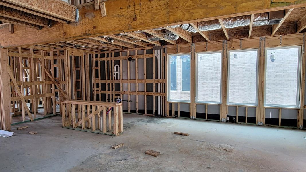 In-progress construction of a new home in , Porter, TX (Image 27). In-progress construction of a new home in , Porter, TX (Image 27).