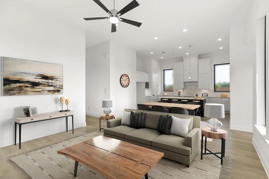 Braeswood B Family room