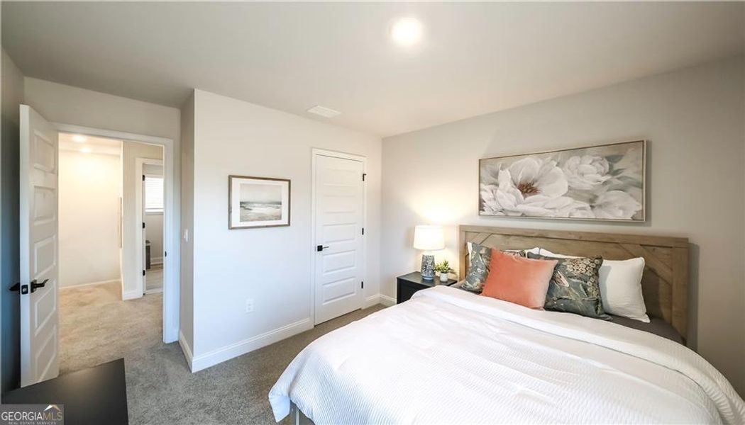 Furnished interior view inside a new home in Canterbury Villas, Carrollton (Image 18).