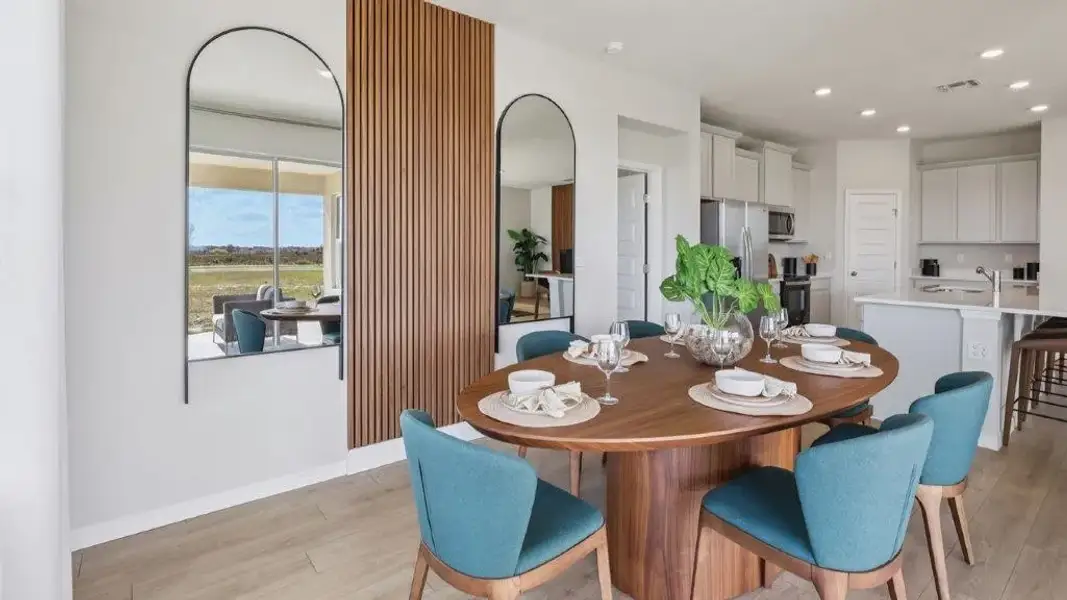 Furnished interior view inside a new home in Hawthorne Ranch, Lakeland (Image 10).