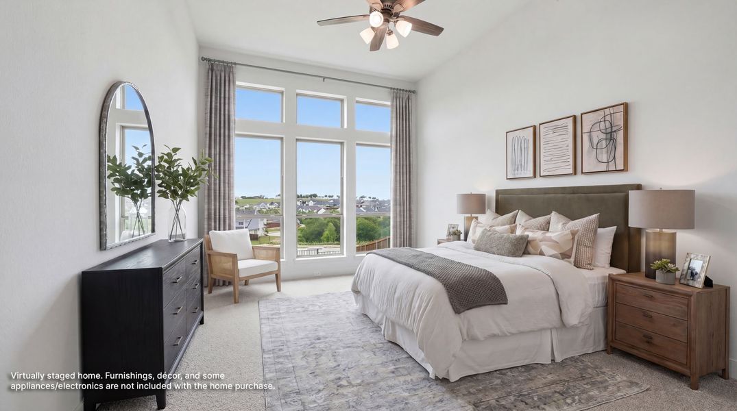 Furnished interior view inside a new home in Talon Hills, Fort Worth (Image 9). Furnished interior view inside a new home in Talon Hills, Fort Worth (Image 9).