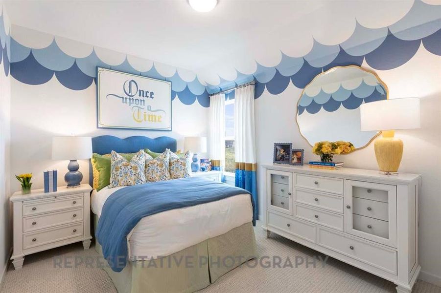 Furnished interior view inside a new home in Sonoma Verde: 60ft. lots, McLendon-Chisholm (Image 22).