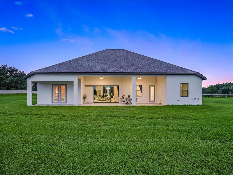 Exterior details and patio area of a home in , Ocala (Image 37).