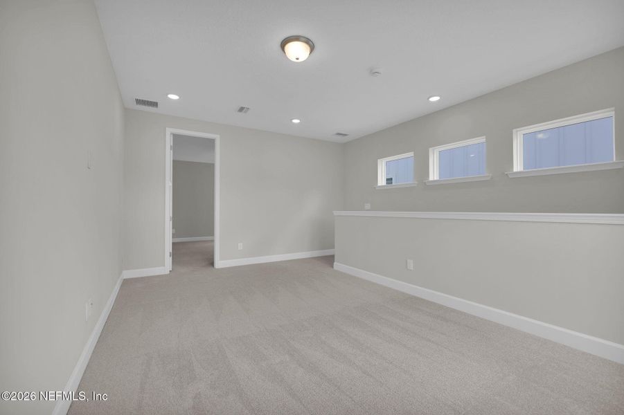 Spacious, unfurnished interior of a new home in Seabrook Village at Seabrook, Nocatee (Image 32).
