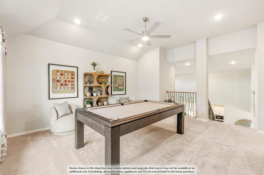 Furnished interior view inside a new home in Sutton Fields, Celina (Image 22).