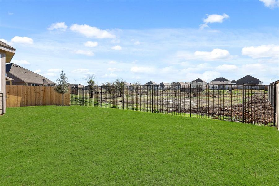 Front exterior of a new home in Deer Creek, Fort Worth, TX, highlighting curb appeal (Image 12).