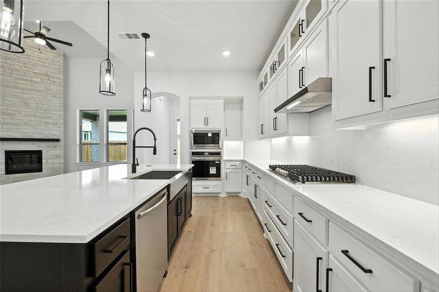 Furnished interior view inside a new home in Wildflower Ranch: 50ft. lots, Dish (Image 10). Furnished interior view inside a new home in Wildflower Ranch: 50ft. lots, Dish (Image 10).