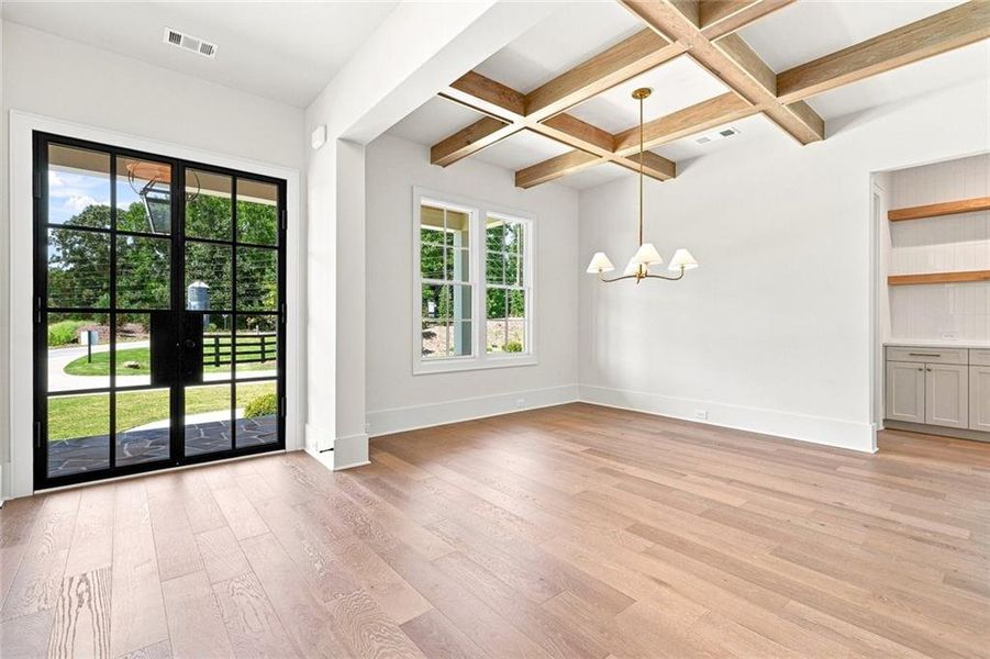 Spacious, unfurnished interior of a new home in , Canton (Image 50).