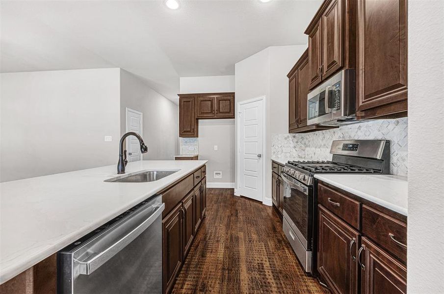 Furnished interior view inside a new home in , Greenville (Image 8).