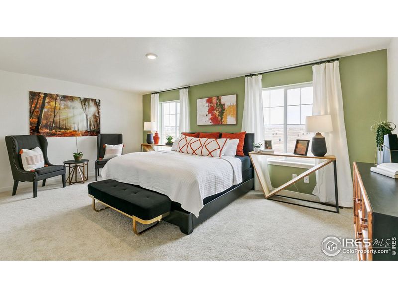 Furnished interior view inside a new home in Westgate, Greeley (Image 20). Furnished interior view inside a new home in Westgate, Greeley (Image 20).