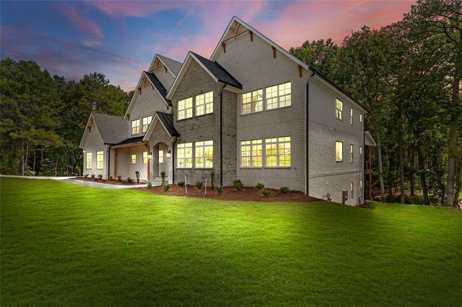 Front exterior of a new home in , Bethlehem, GA, highlighting curb appeal (Image 2). Front exterior of a new home in , Bethlehem, GA, highlighting curb appeal (Image 2).