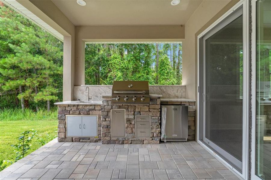 Exterior details and patio area of a home in , Brooksville (Image 22). Exterior details and patio area of a home in , Brooksville (Image 22).