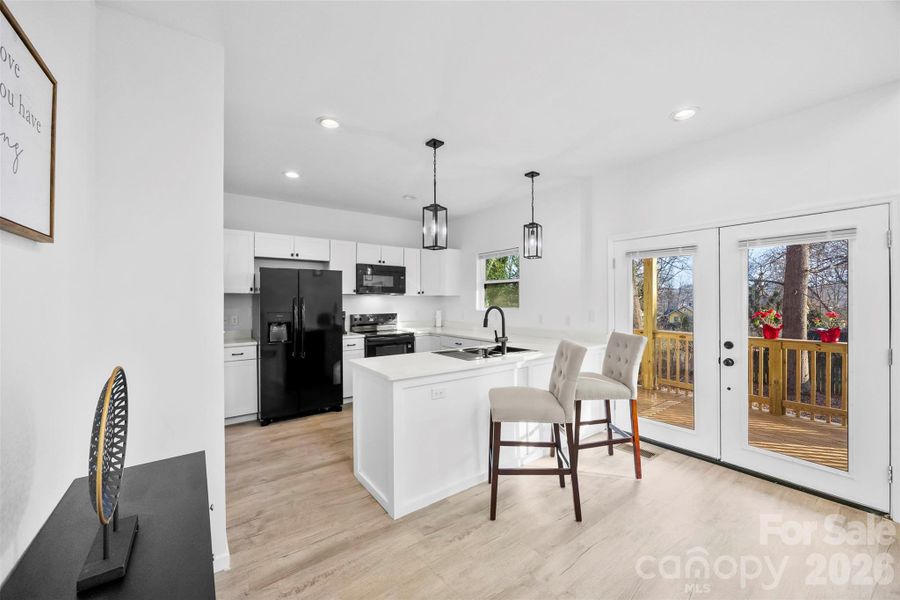 Furnished interior view inside a new home in , Charlotte (Image 36).