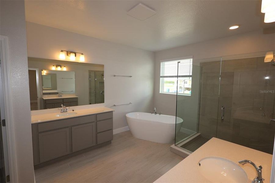 Furnished interior view inside a new home in Bay Lake Farms, St. Cloud (Image 13).