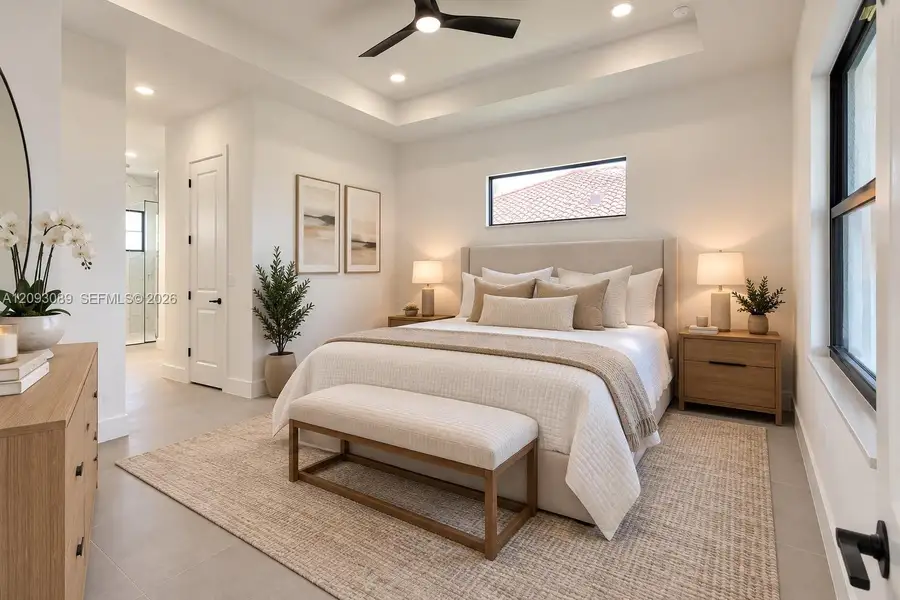 Furnished interior view inside a new home in , Cape Coral (Image 9).