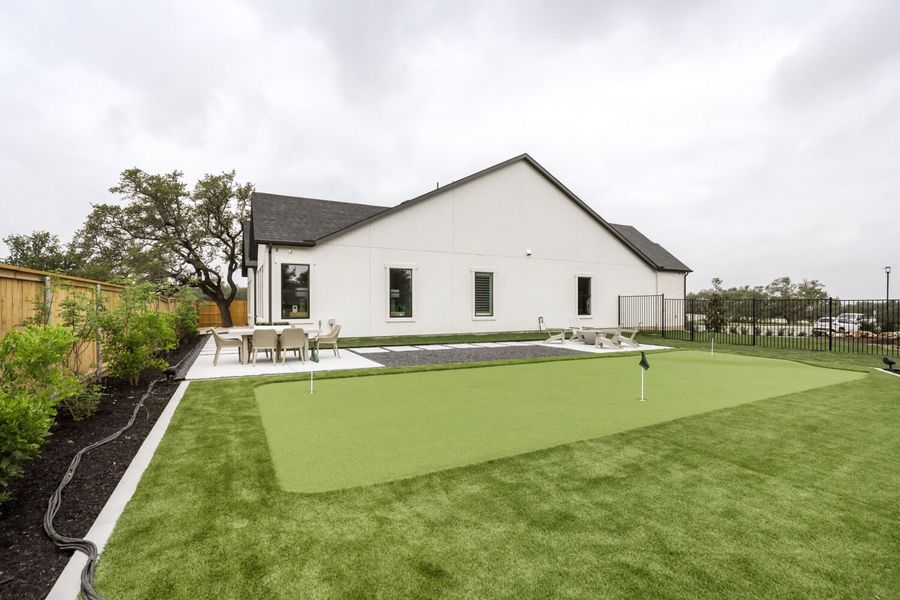 Representative exterior details of a home built from the 5001 by Risewell Homes in Freedom at Anthem, Kyle (Image 24).