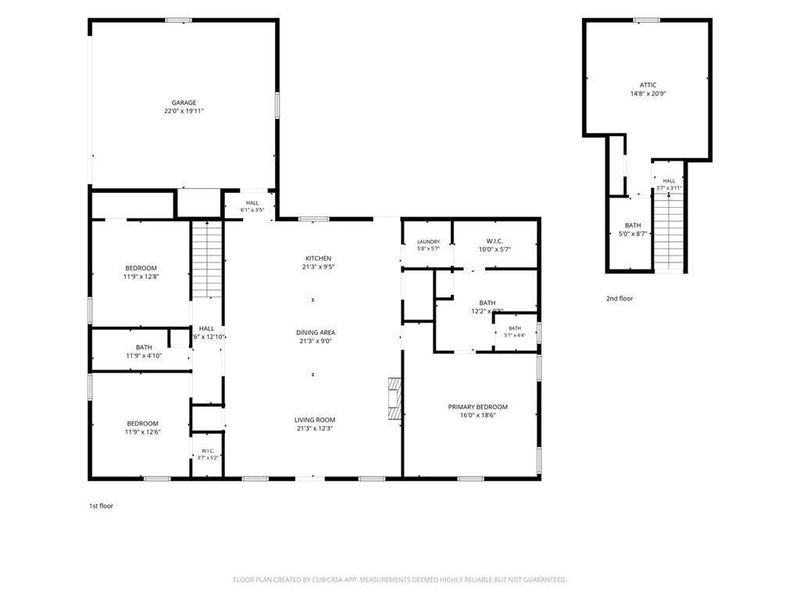 2D floor plan layout of this home in , Mansfield, GA (Image 5).