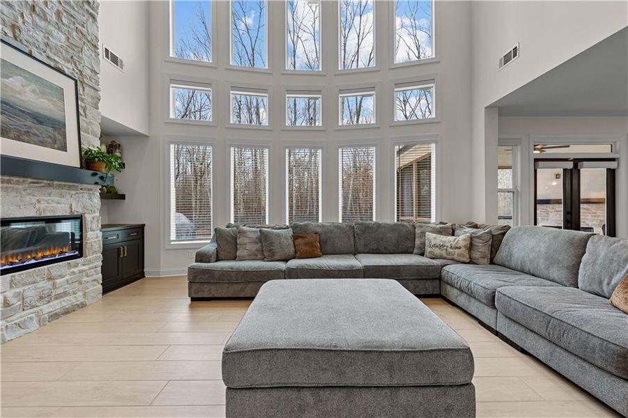 Furnished interior view inside a new home in , Winston (Image 46).
