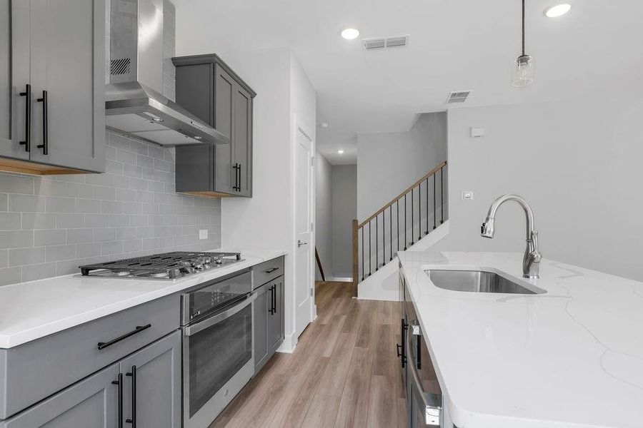 Furnished interior view inside a new home in Echo Park, Suwanee (Image 3).