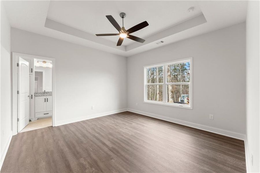 Spacious, unfurnished interior of a new home in , Cleveland (Image 42).