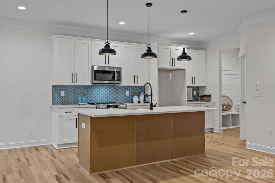 Furnished interior view inside a new home in , Salisbury (Image 9).