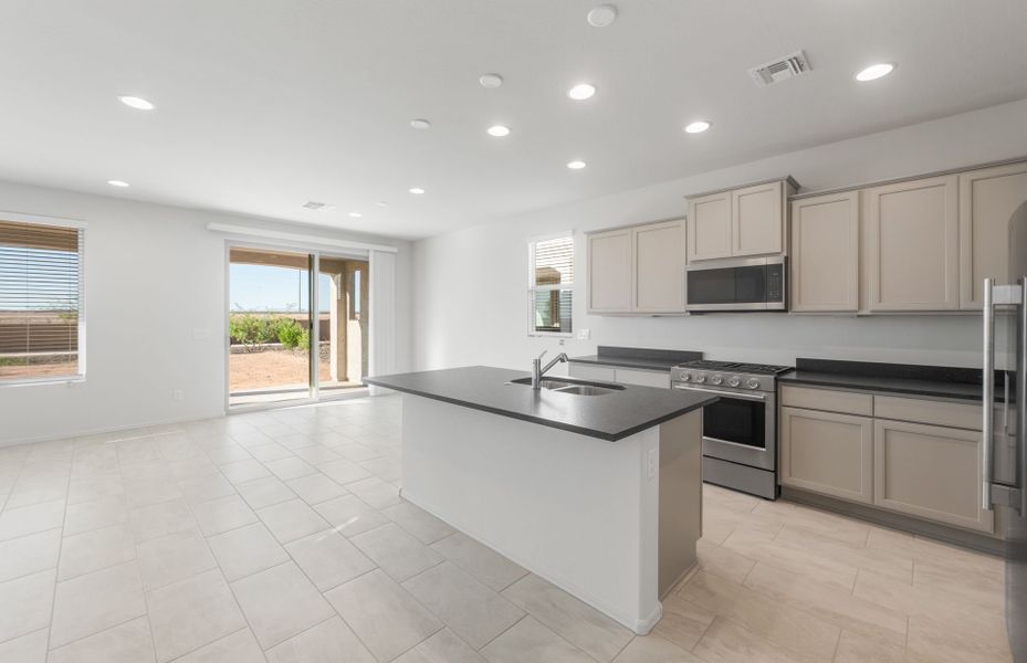Furnished interior view inside a new home in Sun City Festival, Buckeye (Image 7).