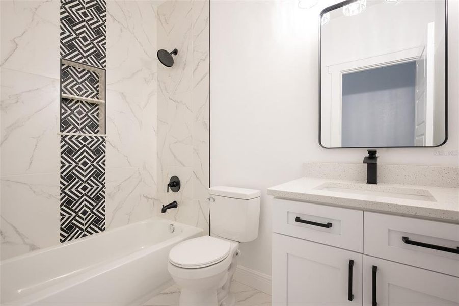 Furnished interior view inside a new home in , Williston (Image 4).