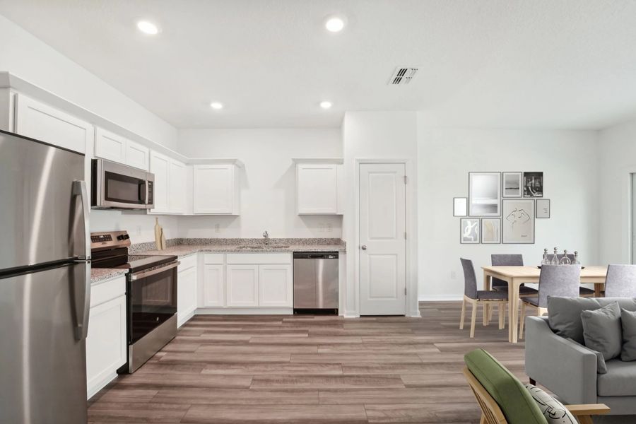 Representative furnished interior of a home built from the Nebula by Starlight Homes in Aster Towns, Summerville (Image 7).