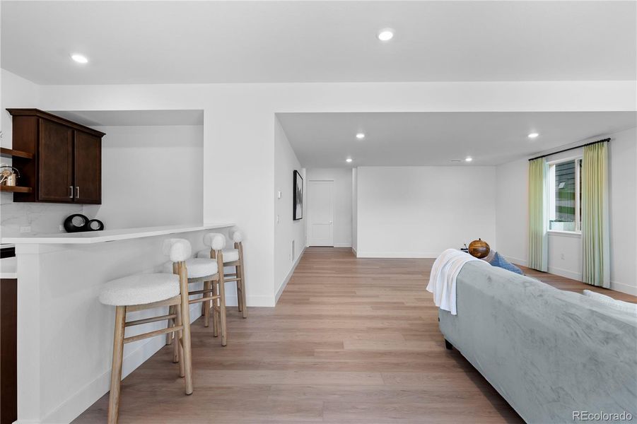 Furnished interior view inside a new home in , Castle Pines (Image 28). Furnished interior view inside a new home in , Castle Pines (Image 28).