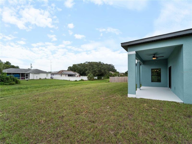 Exterior details and patio area of a home in , North Port (Image 20).