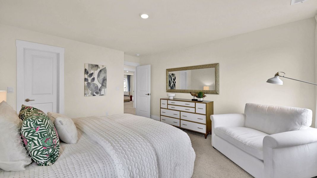 Furnished interior view inside a new home in Harbor Crest, Ooltewah (Image 39).