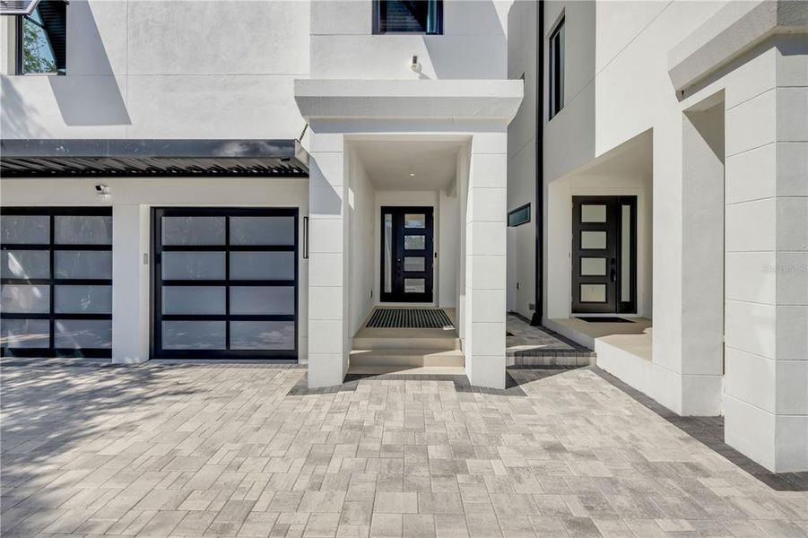 Front exterior of a new home in , New Smyrna Beach, FL, highlighting curb appeal (Image 22). Front exterior of a new home in , New Smyrna Beach, FL, highlighting curb appeal (Image 22).
