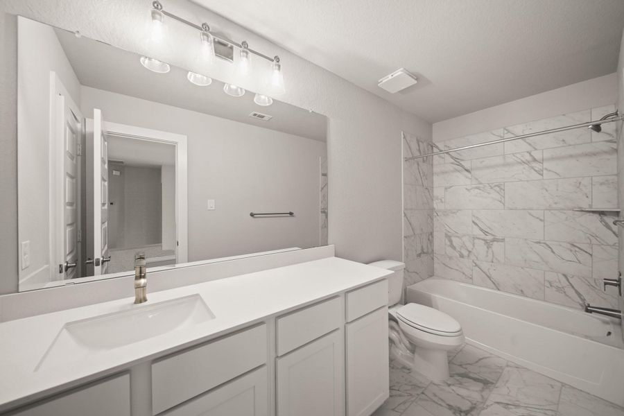 Furnished interior view inside a new home in Morton Creek Ranch, Katy (Image 4).