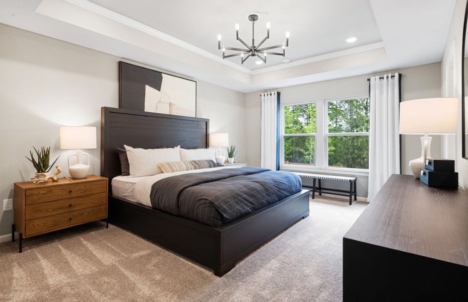 Furnished interior view inside a new home in Everton, Durham (Image 7).
