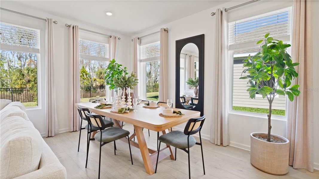 Furnished interior view inside a new home in , Clermont (Image 5).