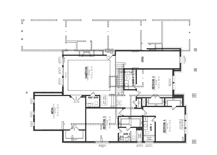 2D floor plan layout of this home in , Houston, TX (Image 6).