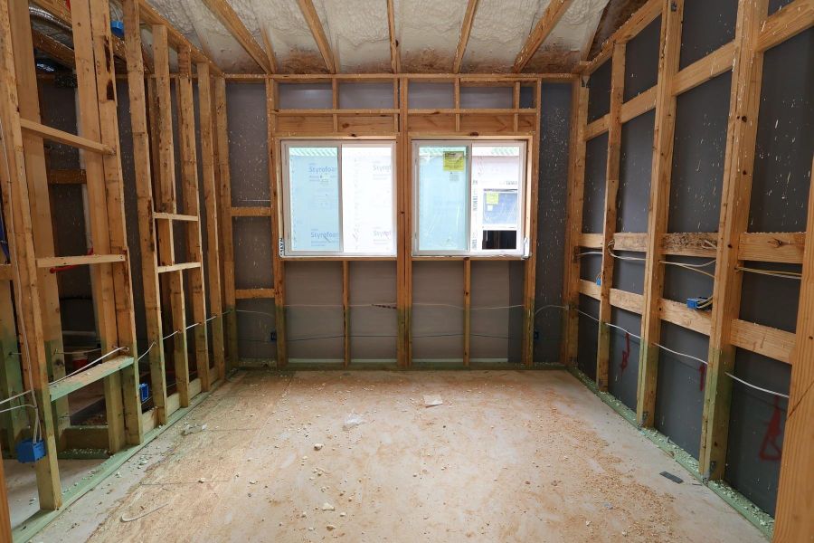 In-progress construction of a new home in The Woodlands Hills - Reserve Collection, Willis, TX (Image 20).