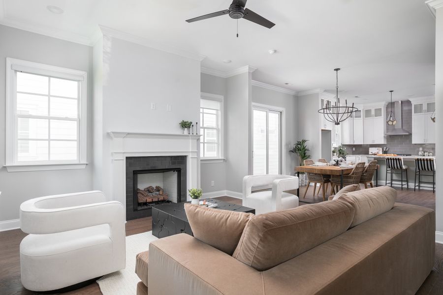 Representative furnished interior of a home built from the The Delaney by Greentech Homes LLC in Nature's Cove, Ooltewah (Image 16). Representative furnished interior of a home built from the The Delaney by Greentech Homes LLC in Nature's Cove, Ooltewah (Image 16).